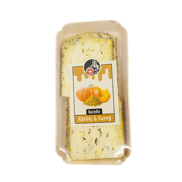 Raclette Kürbis-Curry