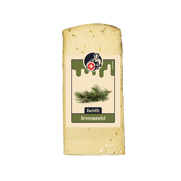 Raclette Arvenmantel Einzelscheibe