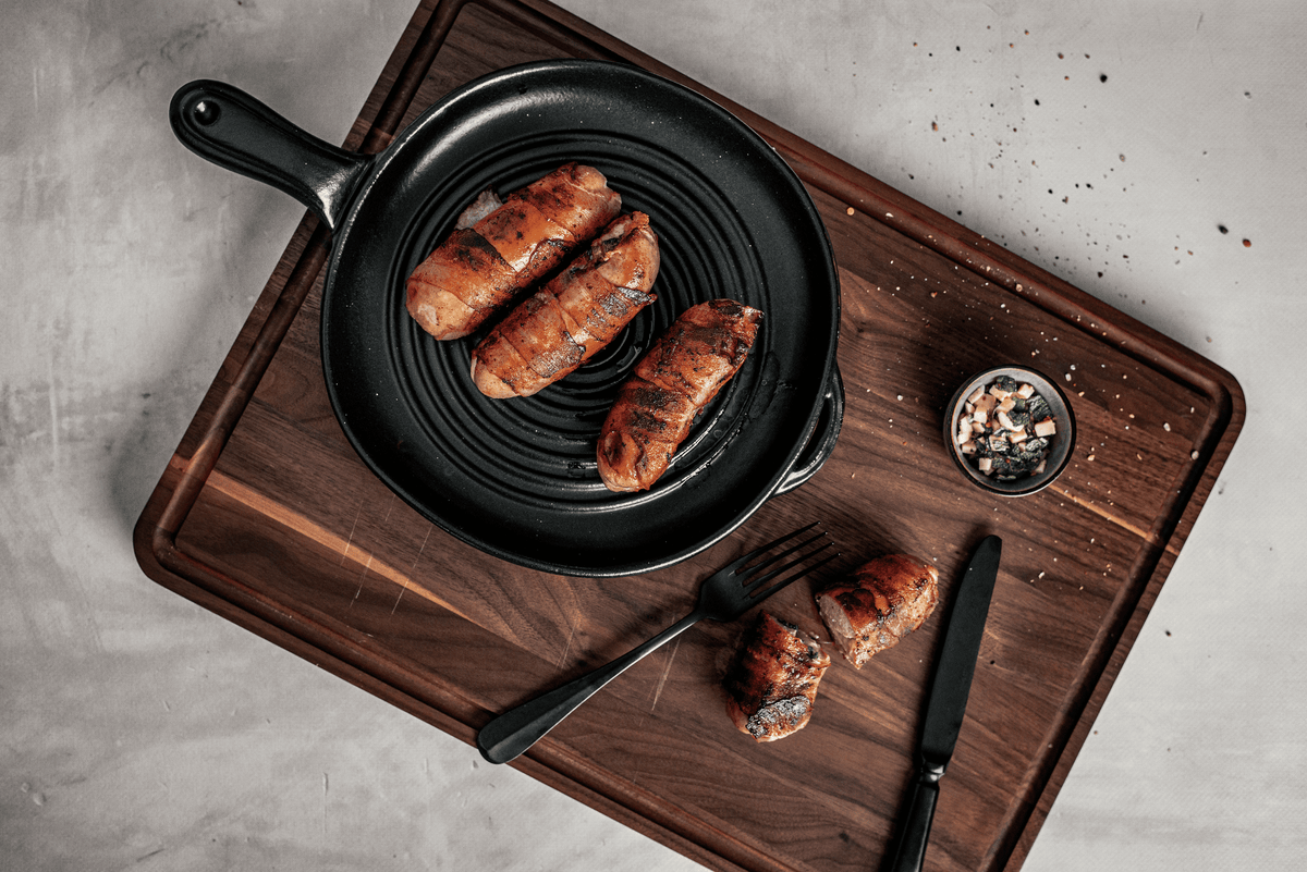 Cervelat gefüllt mit Käse