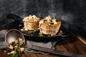 Pastetli mit Käsefüllung