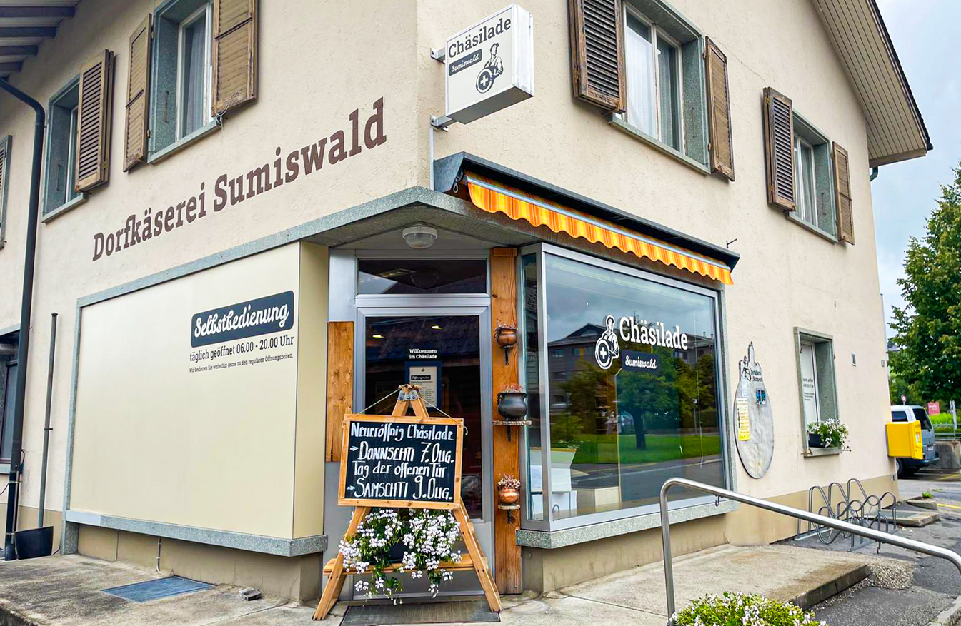 Neuer Laden in Sumiswald