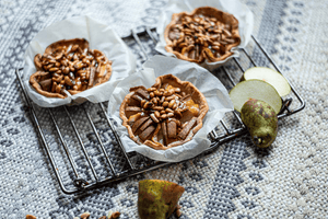 Birnen-Tartelettes mit Ziegenkäse