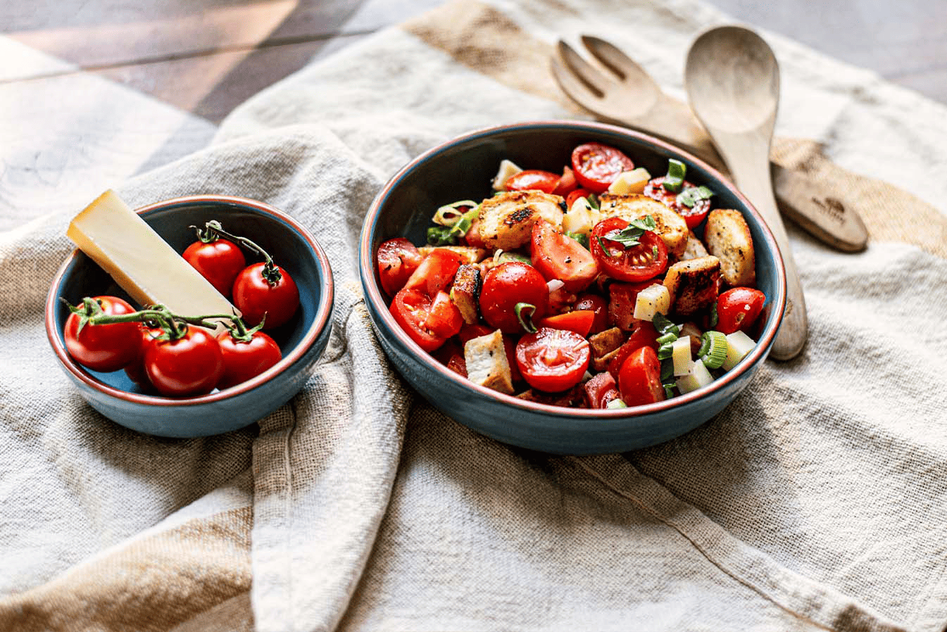 Toskanischer Brotsalat «Panzanella»